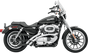 BASSANI XHAUST Radial Sweepers Exhaust System for Harley-Davidson XL - Chrome - Part XL-FF12