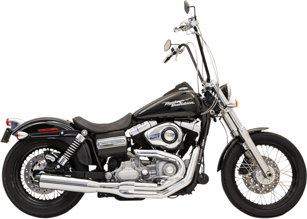 BASSANI XHAUST B1 2:1 Exhaust System for High-Performance Tuned Motors - Chrome 1D18R
