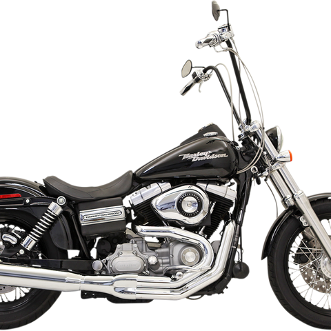 BASSANI XHAUST B1 2:1 Exhaust System for High-Performance Tuned Motors - Chrome 1D18R