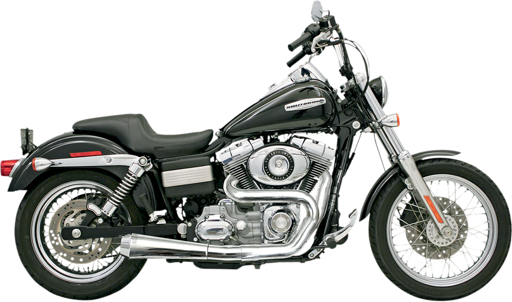 BASSANI XHAUST Road Rage 2:1 Exhaust for FXD - Chrome Finish - Part 1D5250