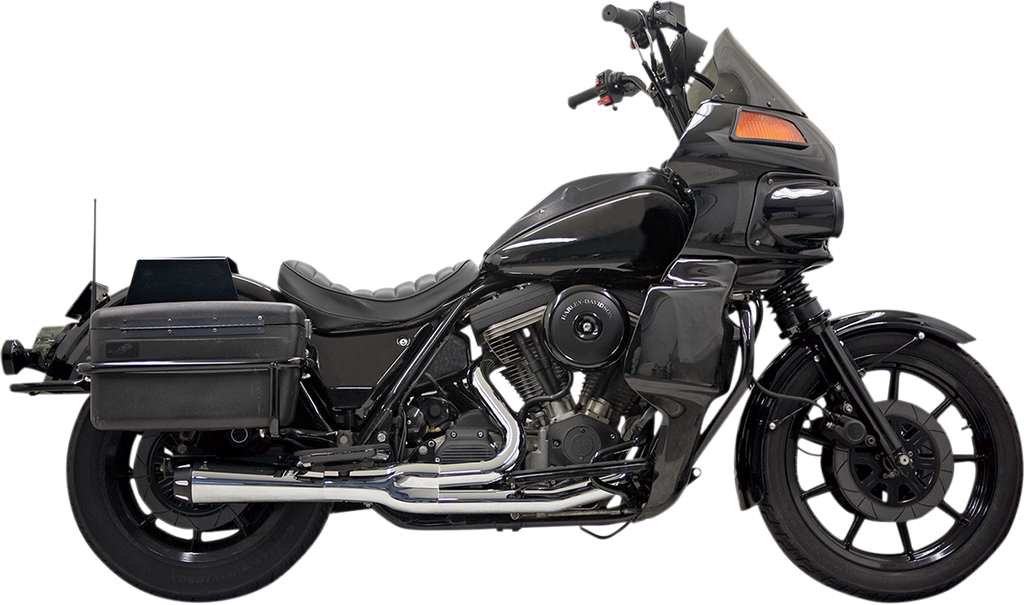 Bassani Xhaust Road Rage 2:1 Chrome Exhaust System for FXR, Part Number 1FXRF