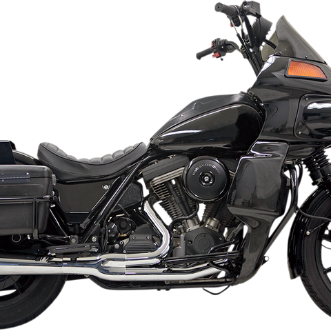 Bassani Xhaust Road Rage 2:1 Chrome Exhaust System for FXR, Part Number 1FXRF