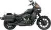 Bassani Xhaust Road Rage 2:1 Black Exhaust System for FXR, Part Number 1FXRFB