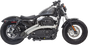 BASSANI XHAUST Radial Sweepers Exhaust System for Harley XL 1X2FC in Chrome