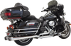 Bassani Xhaust Down Under Exhaust System for Harley-Davidson – Chrome Megaphone 1F66R