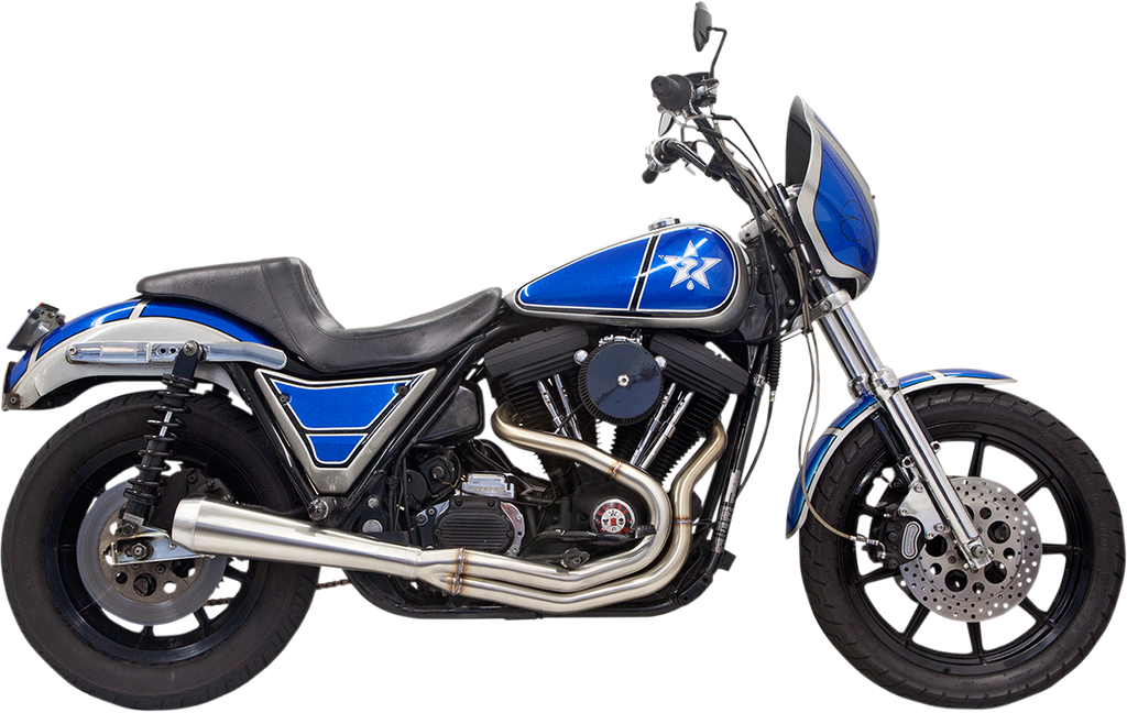 BASSANI XHAUST Road Rage 3 Exhaust System – Stainless Steel 1FXRSS