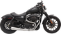 BASSANI XHAUST Road Rage 3 Exhaust for Harley-Davidson 1986-2003 XL - Stainless Steel, Part 1X42SS