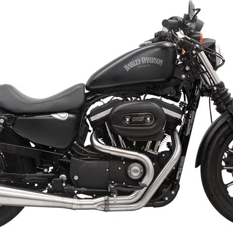 BASSANI XHAUST Road Rage 3 Exhaust for Harley-Davidson 1986-2003 XL - Stainless Steel, Part 1X42SS