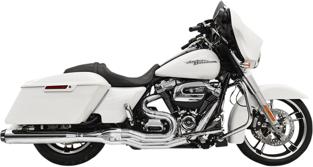 BASSANI XHAUST B4 2:1 Exhaust System with Chrome Finish - Part 1F58R