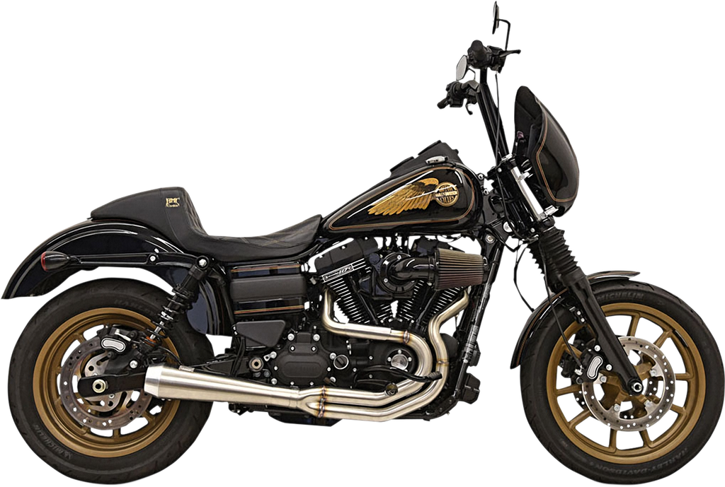 BASSANI XHAUST Greg Lutzka 2:1 Exhaust for FXD - Part Number 1D2SSL