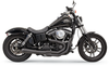 BASSANI XHAUST Mega Power Exhaust - Black for FXD/FXDWG with Mid/Forward Controls (Part No. 1D32RB)
