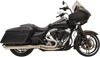 Bassani Xhaust 1F18SS 2:1 Stainless Steel Straight Can Exhaust System for Motorcycles