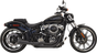 BASSANI XHAUST 2:1 Exhaust System for Motorcycles - Black 1S62RB