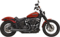 BASSANI XHAUST 1S72RB Road Rage 2-into-1 Exhaust System with Black Finish