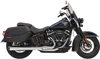BASSANI XHAUST 1S91R Road Rage 2-Into-1 Exhaust System with Chrome Finish