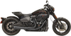 BASSANI XHAUST 2-into-1 Road Rage Exhaust System - Black 1S94RB for Maximum Performance
