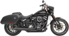 BASSANI XHAUST 2-into-1 Road Rage Exhaust System - Black 1S81RB