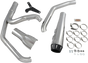 BASSANI XHAUST 2-into-1 Road Rage Exhaust System - Chrome (Part Number: 1S94R)