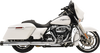 BASSANI XHAUST DNT Straight Can Mufflers for FL - Chrome and Black Finish, Part Number 1F72DNT5