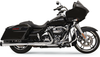 BASSANI XHAUST DNT Megaphone Muffler - Chrome/Chrome (Part #1F572DNT6)