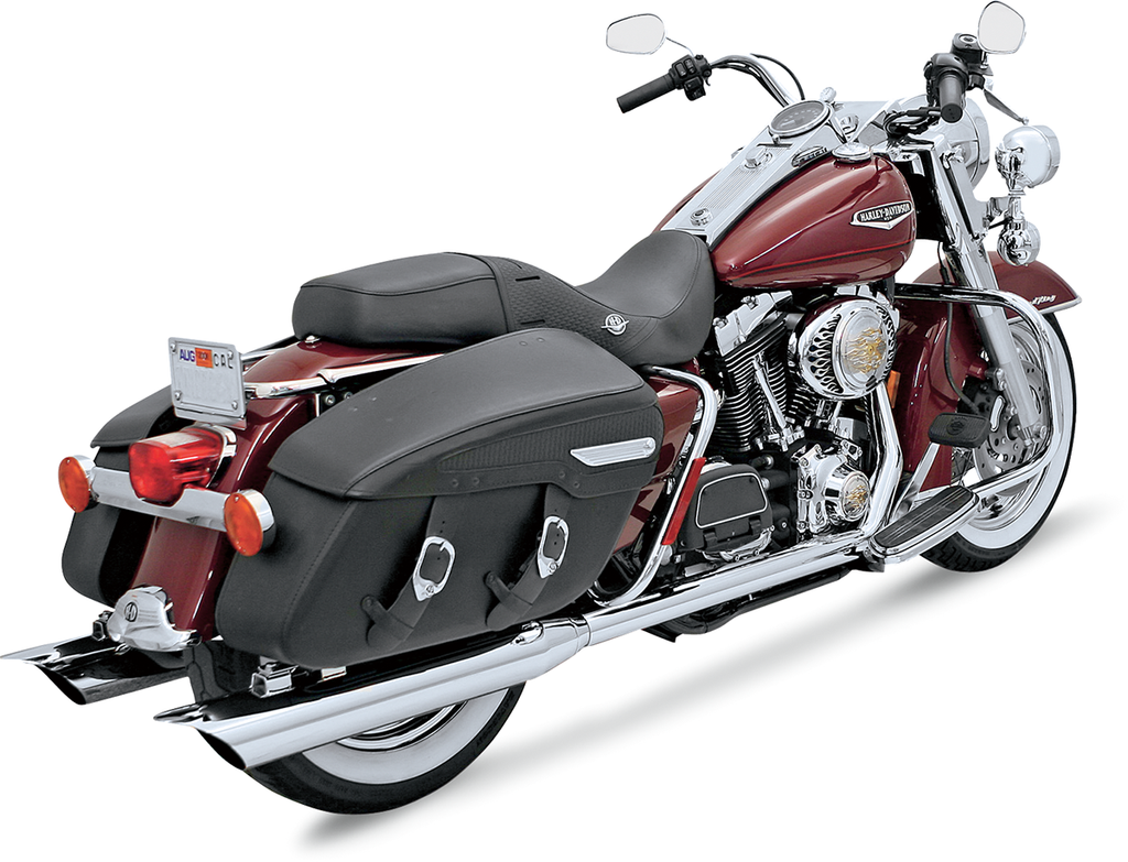Bassani Xhaust True Dual Headpipes 11315A for Harley Davidson with Show-Quality Chrome Finish