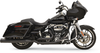 BASSANI XHAUST True-Dual Down Under Headpipes for M8 - Black, Part #11525A