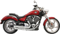 BASSANI XHAUST Pro-Street Chrome Exhaust with Turnout Ends - Part No. 6V23D