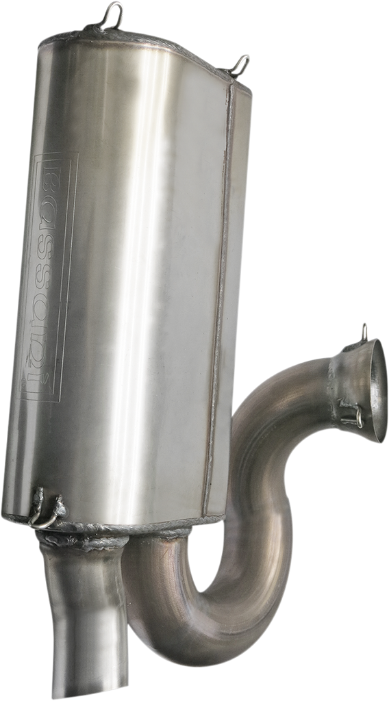 Bassani Xhaust 6S17 Performance Slip-On Muffler for Polaris Slingshot, Stainless Steel