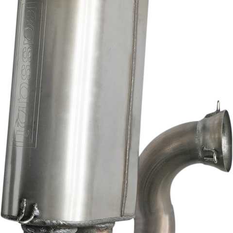 Bassani Xhaust 6S17 Performance Slip-On Muffler for Polaris Slingshot, Stainless Steel