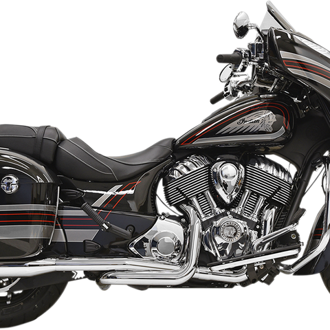BASSANI XHAUST True Dual Exhaust with Chrome Finish, Part 8C16S