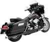 BASSANI XHAUST Heat Shield Set - Black HS-FLH-637CLB