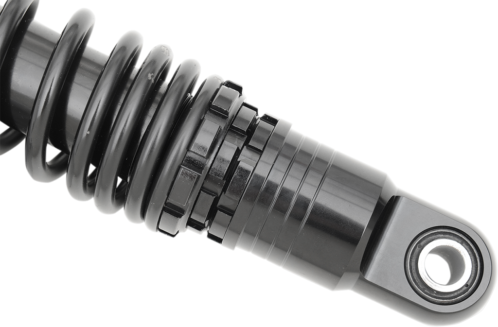 DRAG SPECIALTIES SHOCKS Premium Ride-Height Adjustable Motorcycle Shocks - 12 Inch - Black C16-0162AB
