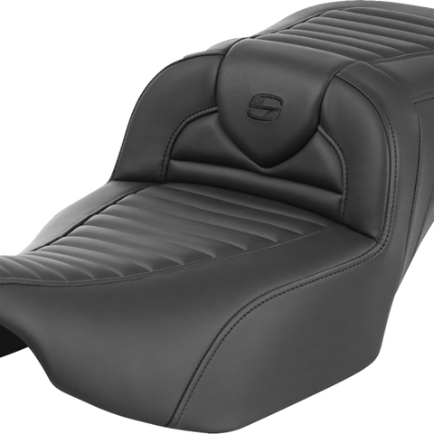 SADDLEMEN Roadsofa* Extended Reach Seat - without Backrest - Tuck-n-Roll - FLTR/FLHX '23-'24 823-07-20300 - Team Dream Rides