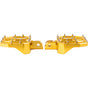 THRASHIN SUPPLY CO. Mini Aggressor Floorboards - Gold Front TSC-2031-5-SF - Team Dream Rides