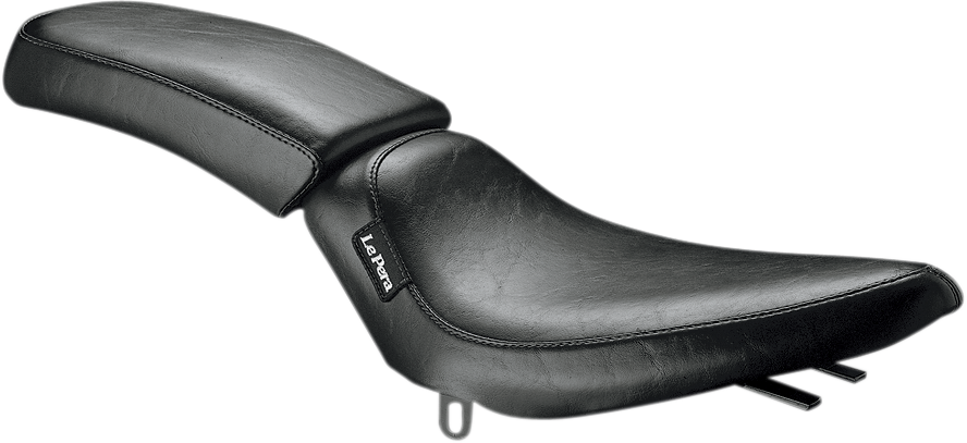 LE PERA Silhouette Solo Seat - Smooth Black - FX/L '65-'84 - Part No. LN-852 - Team Dream Rides