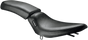 LE PERA Silhouette Solo Seat - Smooth Black - FX/L '65-'84 - Part No. LN-852 - Team Dream Rides