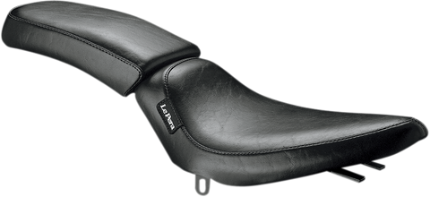 LE PERA Silhouette Solo Seat - Smooth Black - FX/L '65-'84 - Part No. LN-852 - Team Dream Rides