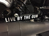 OG Moto Live by the gun swingarm sticker - Original Garage Moto