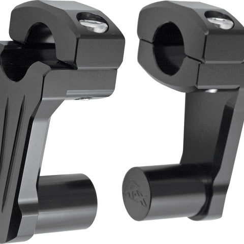 Pivoting Handlebar Riser Black 2