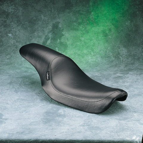LE PERA Silhouette Full-Length Seat - Smooth Black - Dyna '91-'95 L-861 - Team Dream Rides
