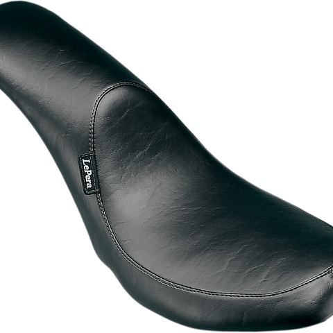 LE PERA Silhouette Full-Length Seat - Smooth Black - FX/FL '65-'84 L-862 - Team Dream Rides