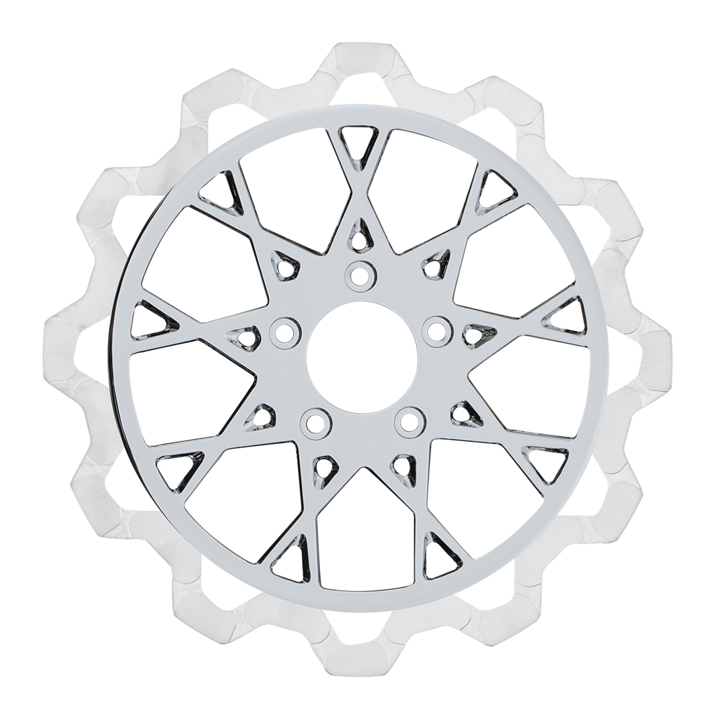 Oversized 13" Bow-Tie Front Rotors - Team Dream Rides