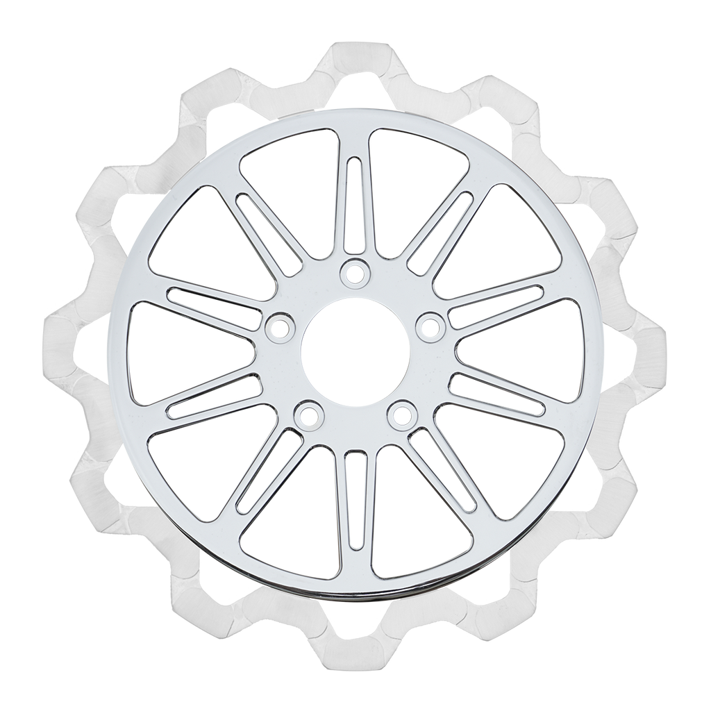 Oversized 13" Bow-Tie Front Rotors - Team Dream Rides