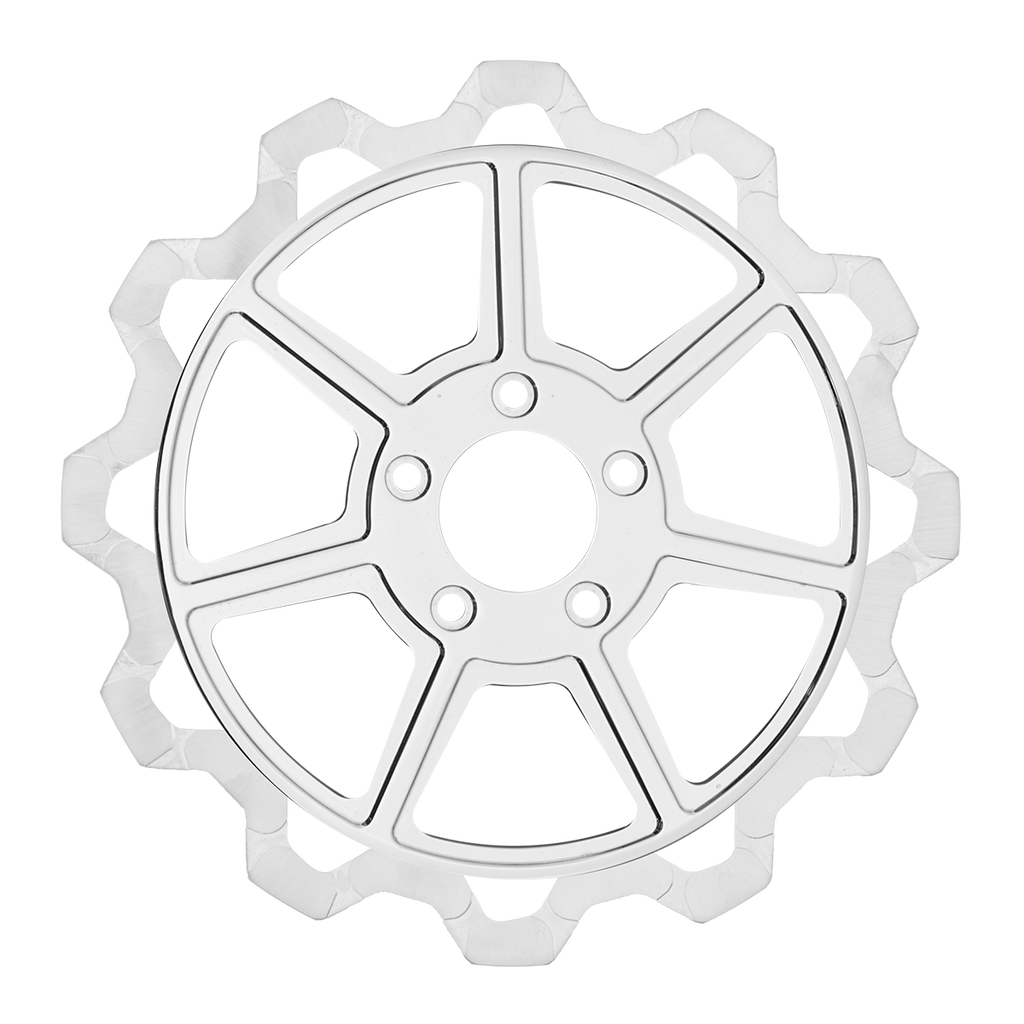 Oversized 13" Bow-Tie Front Rotors - Team Dream Rides