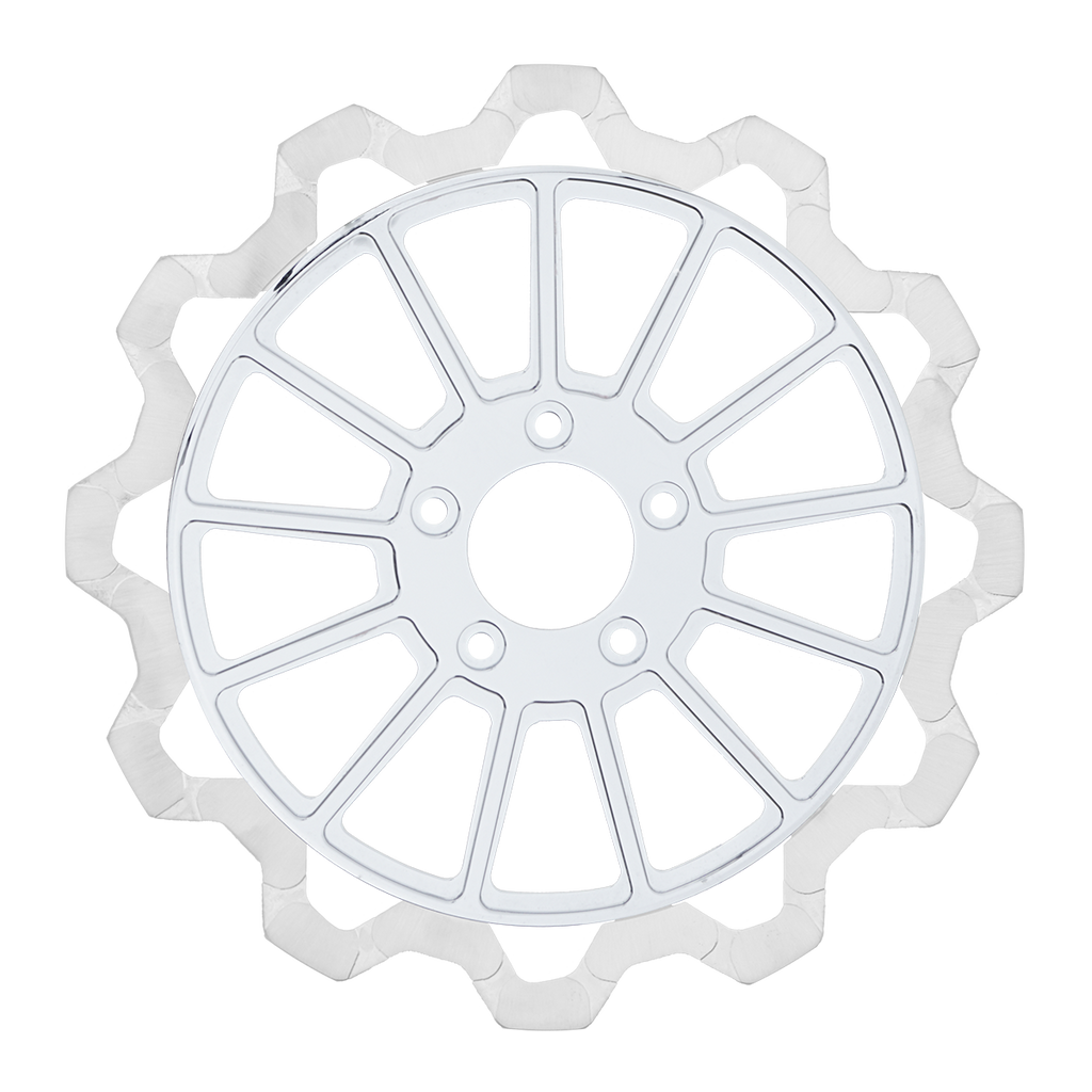 Oversized 13" Bow-Tie Front Rotors - Team Dream Rides