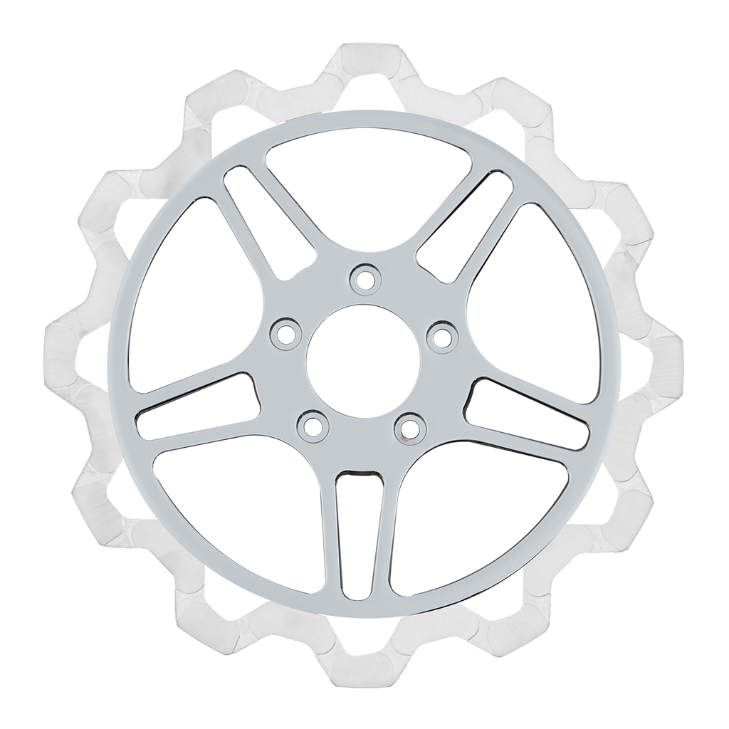 Oversized 13" Bow-Tie Front Rotors - Team Dream Rides