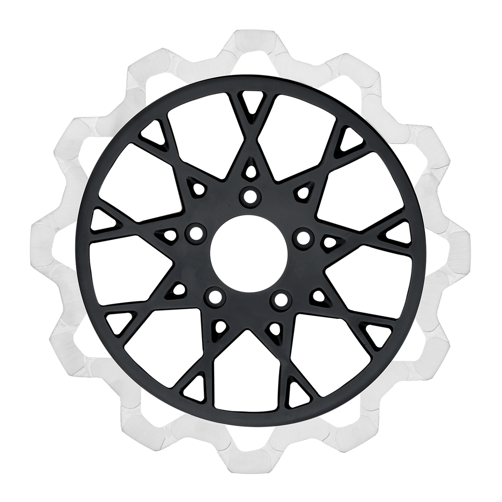 Oversized 13" Bow-Tie Front Rotors - Team Dream Rides
