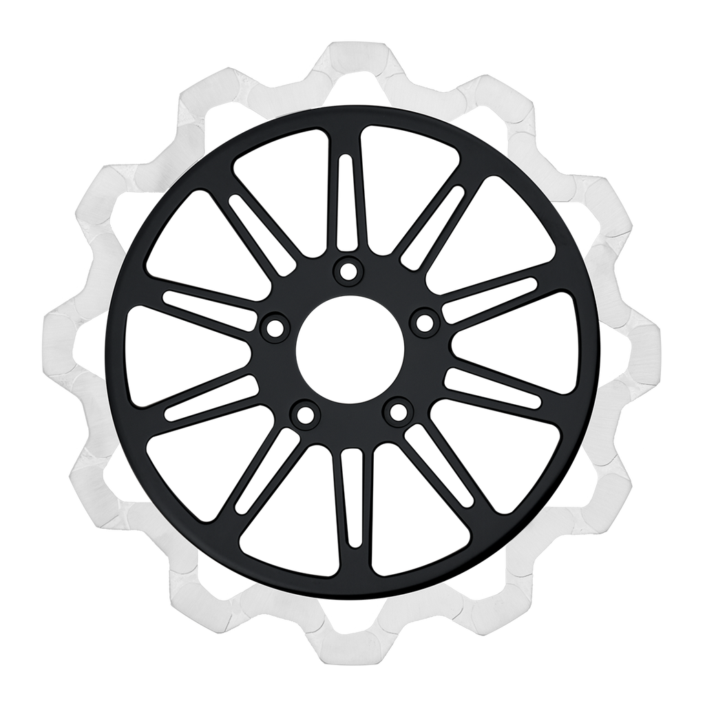Oversized 13" Bow-Tie Front Rotors - Team Dream Rides