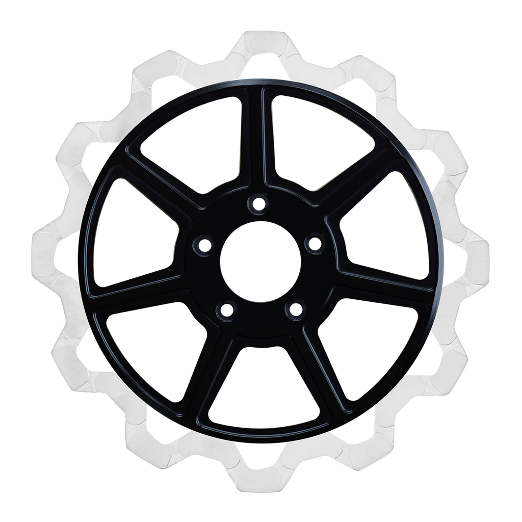 Oversized 13" Bow-Tie Front Rotors - Team Dream Rides