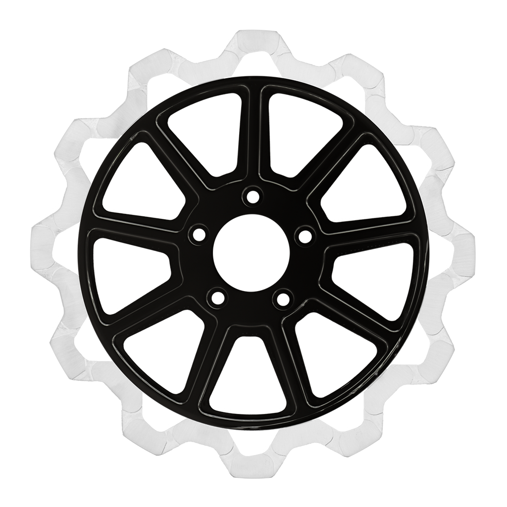 Oversized 13" Bow-Tie Front Rotors - Team Dream Rides